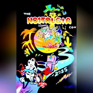 2025 Ed Edd n Eddy EXCLUSIVE Nostalgia Con Poster #3 *SIGNED*